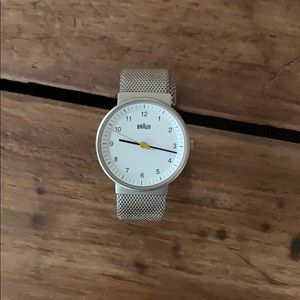 Stainless steel Braun Watch